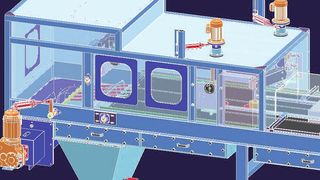 Sacköffnungs- und Entleermaschine Typ SEA 600 (Bild: AGS Schüttguttechnik)