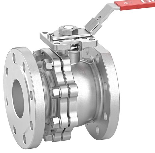 Manuell betätigter Kugelhahn Gemü B2F aus der neuen Baureihe.(Bild:  Gemü)