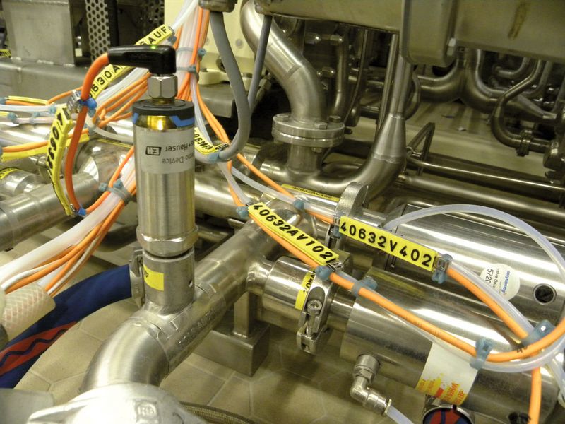 Die Grenzschalter müssen absolut zuverlässig die Fruchtcontainer als leer melden, da ansonsten der Betriebsablauf der gestört wird. (Bild: Endress+Hauser)