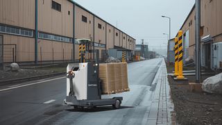 Der AMR Mover ist laut Cartken so konzipiert, dass er schnell einsatzbereit ist und Unternehmen hilft, die Automatisierung schrittweise zu erweitern, um operatives Risiko zu reduzieren und messbaren Mehrwert zu erzielen. (Bild: Cartken )