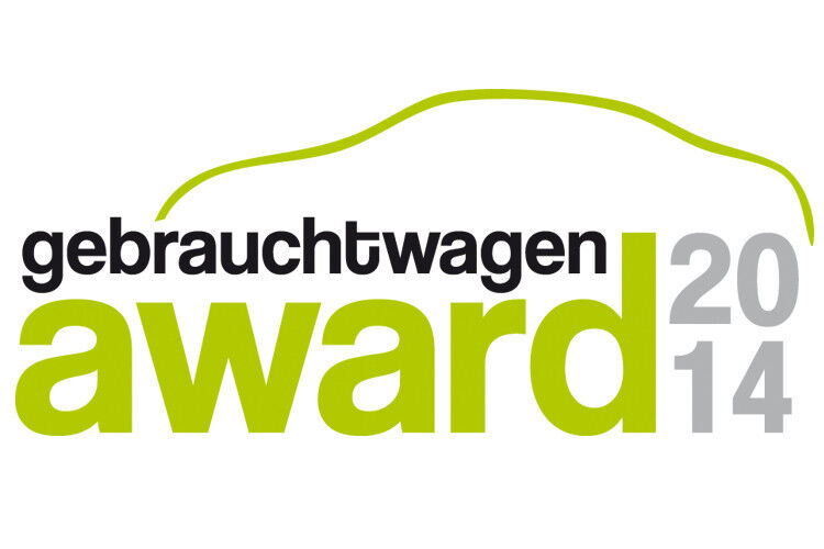 Der Gebrauchtwagen Award 2014 wird am 18. September um 13:30 Uhr im Frankfurter Hotel Maritim verliehen. Die Teilnahme ist kostenlos. (Logo: »Gebrauchtwagen Praxis«)