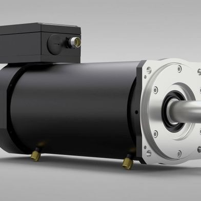 Der neue Synchron-Servomotor der Baureihe DIP: Das kompakte Kraftpaket bietet eine um den Faktor Drei höhere Beschleunigung als vergleichbare Antriebe in dieser Baugröße. (Bild: AMKmotion)