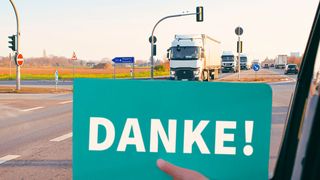 Der Verein „Die Transportbotschafter“ fordern mehr Wertschätzung für Lkw-Fahrer und die Logistikbranche allgemein. (Die Transportbotschafter)