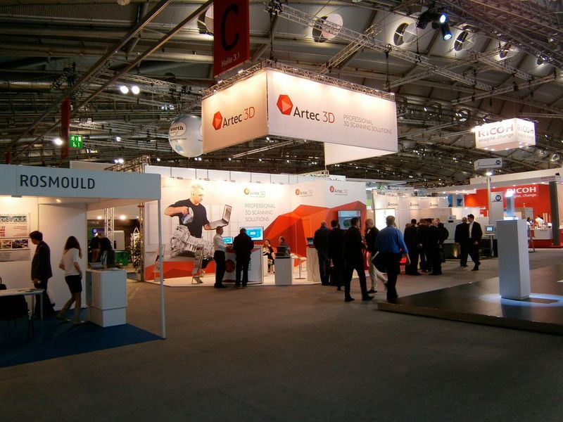 Erste Impressionen der frisch eröffneten formnext powered by tct in Frankfurt am Main. (Bild: Königsreuther)