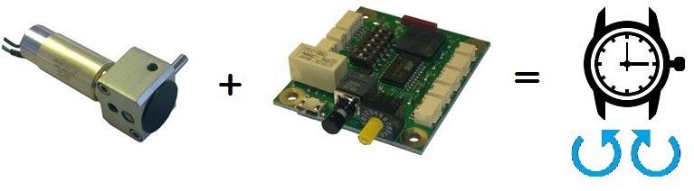 Un moteur avec réducteur de marque Faulhaber et une carte électronique avec 16 programmes standards. (Image : BERMC)