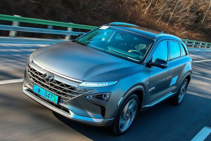 Der neue Hyundai Nexo soll im Sommer 2018 auch in Deutschland auf den Markt kommen. (Stefan Grundhoff, press-inform)