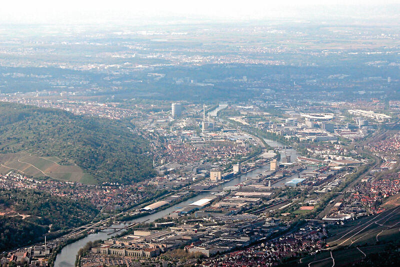 Die Industrie ist prägend für die Wirtschaft Baden-Württembergs. (Wiki-observer/Wikimedia)