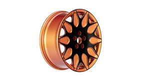 The new light-performance wheels from Handtmann weigh up to 20 percent less than conventional low-pressure cast wheels. (Image:Albert Handtmann Metallgusswerk GmbH & Co. KG)