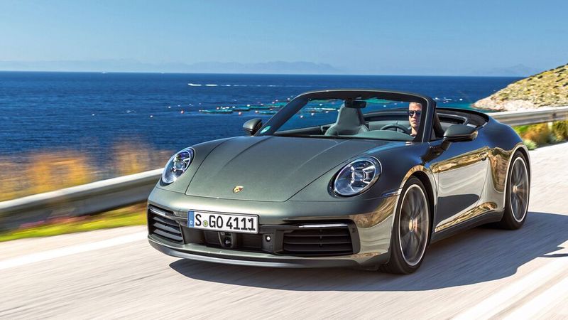 Platz eins der Sportwagen im August 2023: der Porsche 911 mit 678 Neuzulassungen (Bild: Porsche)