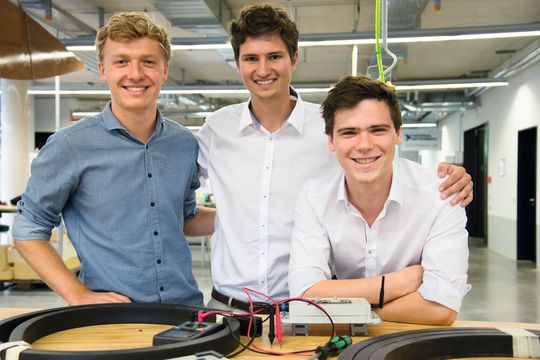 Die Gründer von ParkHere: Jakob Sturm, Clemens Techmer und Felix Harteneck  (v.l.)(Bild:  Park Here)