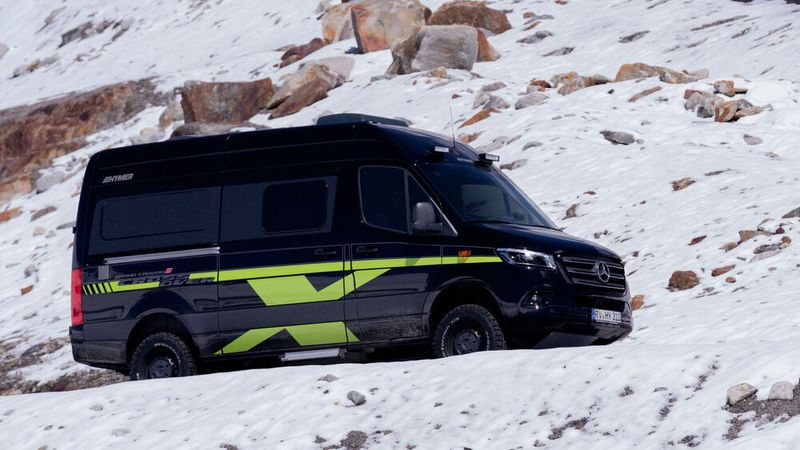 Auch der Grand Canyon S Cross Over bietet anspruchsvolle Kraxeltechnik. (Bild: Erwin-Hymer-Gruppe)