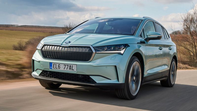 Für den Enyaq hat Skoda bereits vor dem Marktstart viel Lob bekommen. Jetzt kommt noch eine 5-Sterne-Wertung im Euro-NCAP-Crashtest dazu.(Bild:  Skoda)