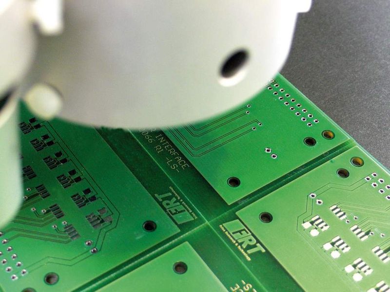 Der berührungslos arbeitende Punktsensor (Serie FRT CWL) im Profilometer Microspy Profile ermöglicht, stark absorbierende Oberflächen schnell und zuverlässig zu vermessen. Das Funktionsprinzip der chromatischen Abberation bietet ein Auflösungsvermögen bis in den Nanometerbereich. (Archiv: Vogel Business Media)