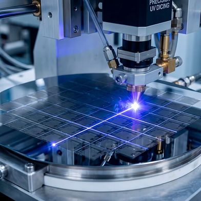 Wolfspeed’s new premium 200 mm SiC substrates are designed to provide more consistent starting material for power semiconductor manufacturing. (Source: © Marina - stock.adobe.com)