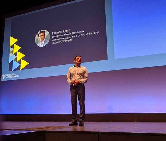 Auf dem VIP-Kongress 2018 stellt Rahman Jamal von National Instruments unter anderem die Frage: „IoT macht den Test komplexer, was kann also IoT für den Test tun?“ Auf dem VIP-Kongress 2018 stellt Rahman Jamal von National Instruments unter anderem die Frage: „IoT macht den Test komplexer, was kann also IoT für den Test tun?“