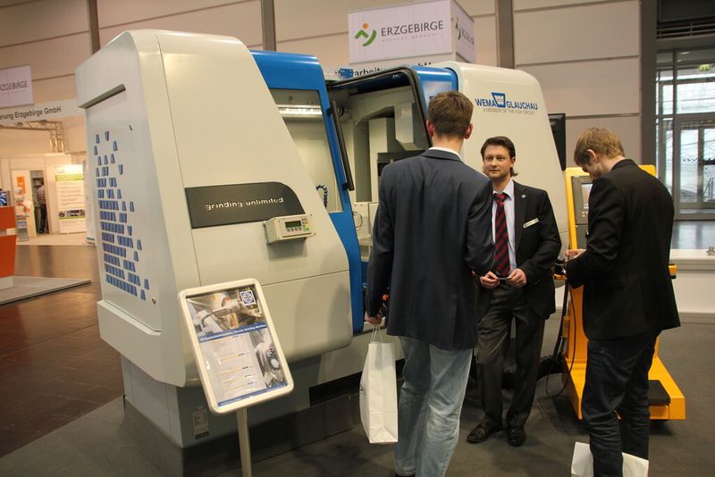 Impressionen von der Intec 2015 in Leipzig. (Sonnenberg)