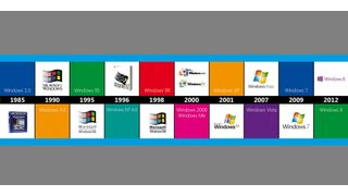 Alle Windows-Versionen seit 1985 (Bild: Microsoft)