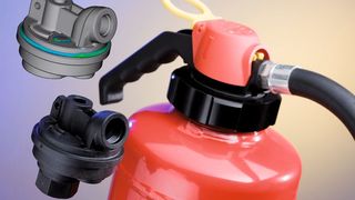 Der zentrale Ventilkörper einer neuen Feuerlöschergeneration besteht aus dem Spezialpolyamid Ultramid T KR 4355 G10.  (Bild: BASF)