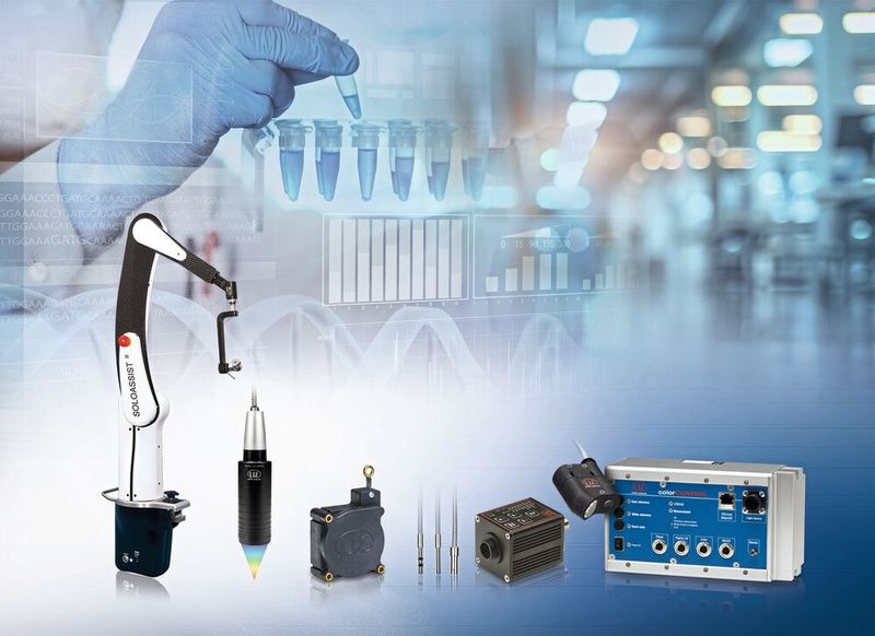 In der Medizin- und Pharmatechnik gelten höchste Massstäbe, was Qualität und Reproduzierbarkeit betrifft. Aufgrund ihrer hohen Leistungsfähigkeit werden Sensorprodukte von Micro-Epsilon in vielfältigen Messaufgaben eingesetzt. (Bild: Micro-Epsilon)