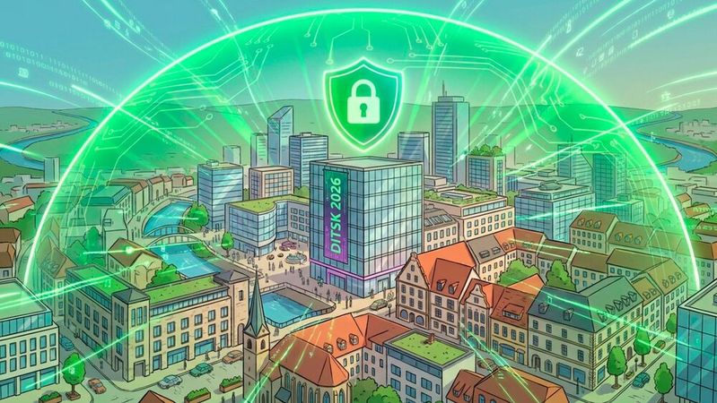 Beim 7. Deutschen IT-Security Kongress der PCO in Osnabrück ging es am 17.09.2026 einen Tag lang um das Lagebild von Cybercrime, die Relevanz von Meldepflichten und die Frage, wie Unternehmen mit dem Tempo der Bedrohungslage mithalten.(Bild:  Gemini / KI-generiert)