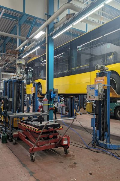 Blick in die Werkstatt (Bild: Simon – VCG)