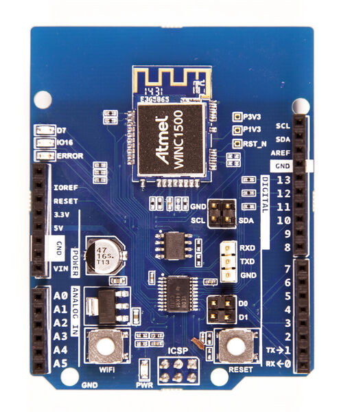 Arduino Wi-Fi Shield 101: Wi-Fi mit Hardware-Authentifizierung (Bild: Arduino)