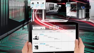 „Open Connectivity“ von DMG Mori: Damit lassen sich auch Fremdfabrikate, Maschinen komplementärer Technologiebereiche und manuelle Arbeitsplätze in einen Verbund integrieren. (DMG Mori)