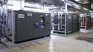 Den Turbokompressor ZH 350+ hat Atlas Copco entwickelt, um innerhalb von Kompressorstationen den Grundlastbedarf zu decken.  (Bild: Atlas Copco)