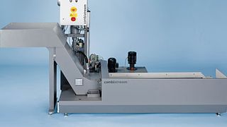 Bild 1: Combistream ist Hochdruckaggregat für Kühlschmierstoffe und Späneförderer in Einem. Bild: Müller Hydraulik (Archiv: Vogel Business Media)