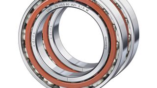 Die USS- und USO-Lager von UKF verfügen über große Kugeln und daher hohe Tragzahlen. Sie sind in den für Spindellager üblichen Reihen 719 und 70 als Katalogteile lieferbar. (Bild: UKF)