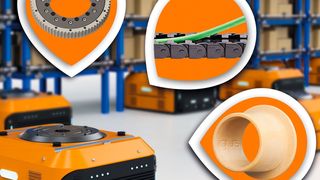 Igus bietet unterschiedliche Komponenten an, die FTS ausfallsicherer machen können. (Igus)