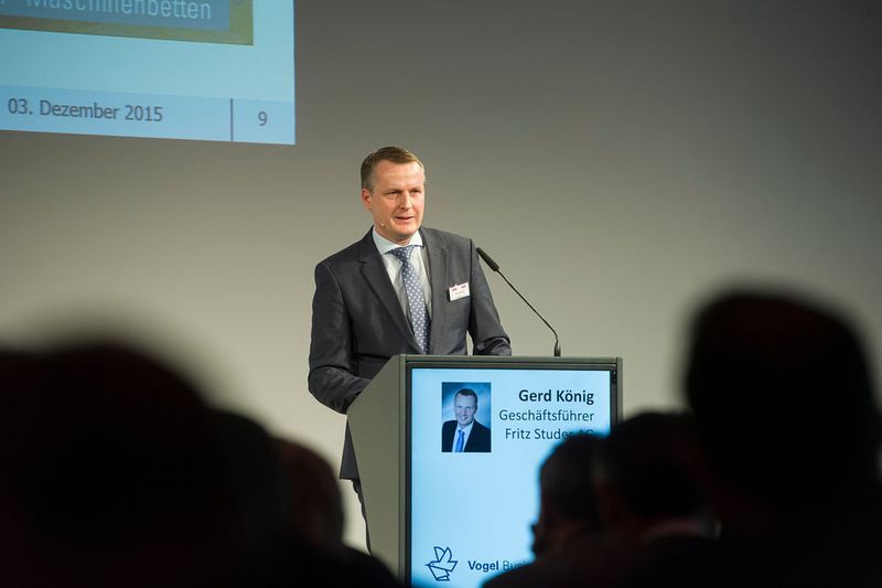 Gerd König, Geschäftsführer der Fritz Studer AG. (Bild: Thomas Entzeroth)