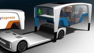 Der neue Concept Car "Snap" von der Ideenschmiede Rinspeed. (Rinderknecht)