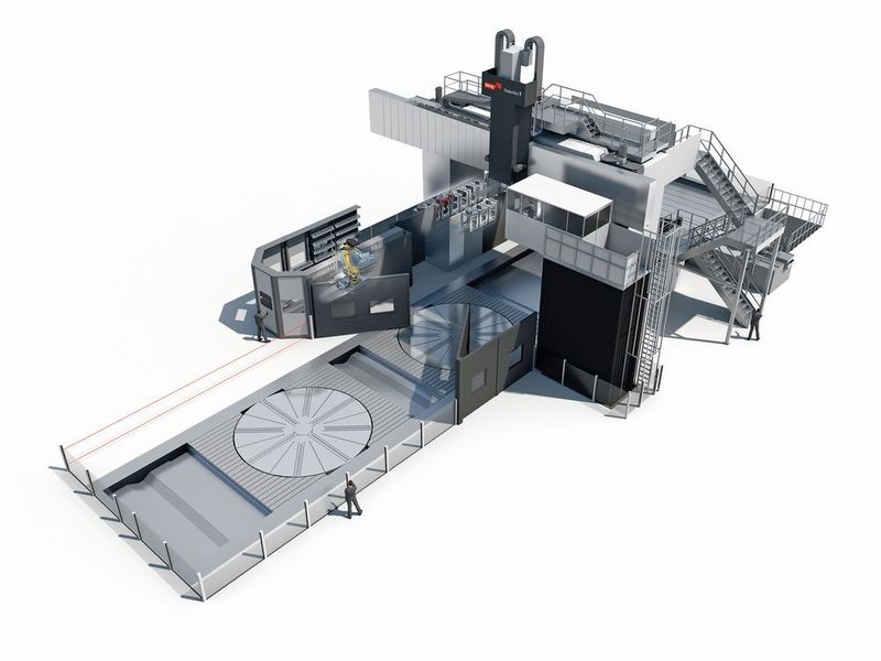 Für das neue „Center for Advanced Large Manufacturing“ orderte Metalex ein 6-Achs-Portalbearbeitungszentrum der Droop+Rein- T-Baureihe von Starrag. Es ist die bisher größte Investition in der langjährigen Geschichte des Unternehmens.  (Starrag)