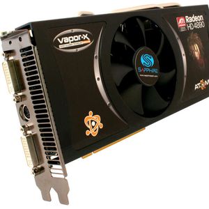 Die Sapphire HD 4890 Atomic bietet unter anderem zwei DVI-Ausgänge.