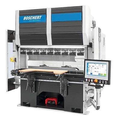 Die überarbeitete Quick Bend Evo Hybrid von Boschert arbeite leise und vereine Präzision, Bedienkomfort und Energieeffizienz. (Bild: Boschert)