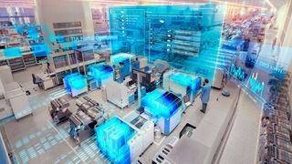 Der Digitale Zwilling als Schlüsselkomponente in einer digitalisierten Baugruppenfertigung (Siemens)