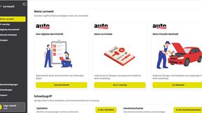 Die neue Lernwelt führt die verschiedenen Systeme zusammen. (Bild: autoFACHMANN)