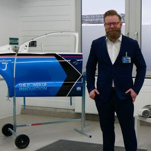 BFL-Präsident Steven Didssun wünscht sich, dass die Teilnehmer/innen der Lackiermeisterschaft dem Handwerk treu bleiben.(Bild:  BFL)