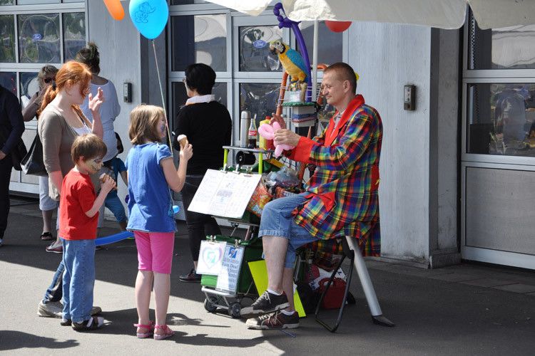 ...und verschiedenen Aktionen für Kinder. (Foto: Wehner)