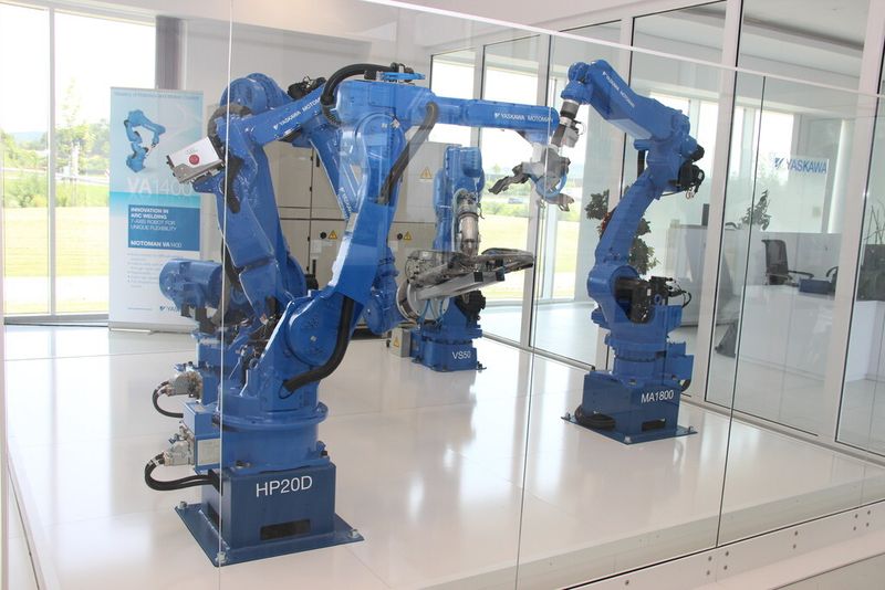 ... zeigen verschiedene Roboter was sie können. (Bild: Sonnenberg)