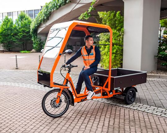Lastenräder wie der Workloader von VSC Bike eignen sich zur Pflege von Parks und Grünanlagen oder für den Transport von Material und Werkzeugen.(Bild:  VSC)