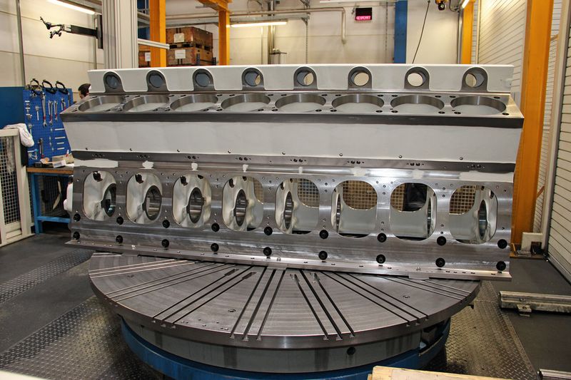 Bauteile in neuen Dimensionen: Mit dem Kauf der Schweizer Ruag Mechanical Engineering konnte Berghoff sein Dienstleistungsangebot ausbauen. (Bild: Sonnenberg)