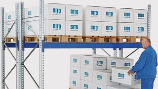 Die Ergonomie spielt eine besondere Rolle beim Palettenregal-Tuning von Bito. (Bild: Bito)