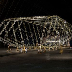 So sieht das ultraleichte Gerüst im Inneren der Pelican aus(Aeros Worldwide)