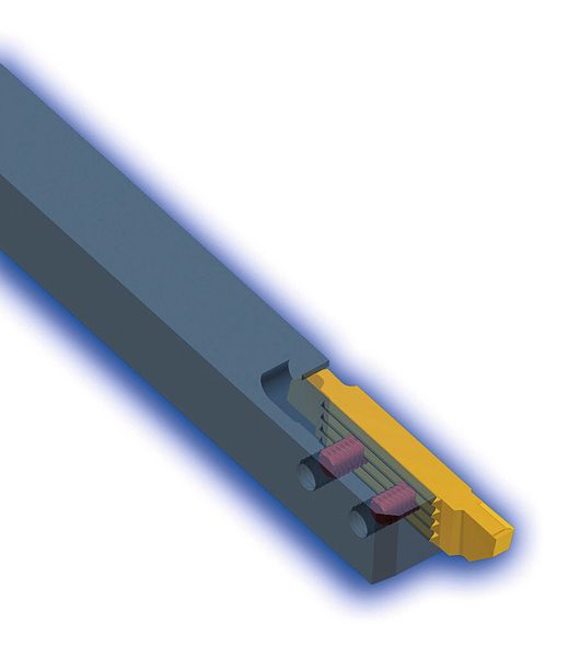 Bild 2: Die ZX-700-Top-Line-Serie verfügt über ein starres Haltersystem mit patentierter Keilverzahnung für die prozesssichere Bearbeitung. (Schwartz)