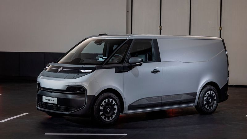 Auf einer neuen Elektroplattform für leichte Nutzfahrzeuge entsteht die nächste Generation des Renault Trafic. (Bild: Renault)