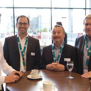 Das C4B-Tourteam in München: Dominik Schlosser, Thomas Dirnberger, Peter Schittko und Dieter Neumann.(C4B)