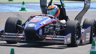 Der Formel-Rennwagen des Team Ecurie Aix am Hockenheimring. (Bild: Norma Group)