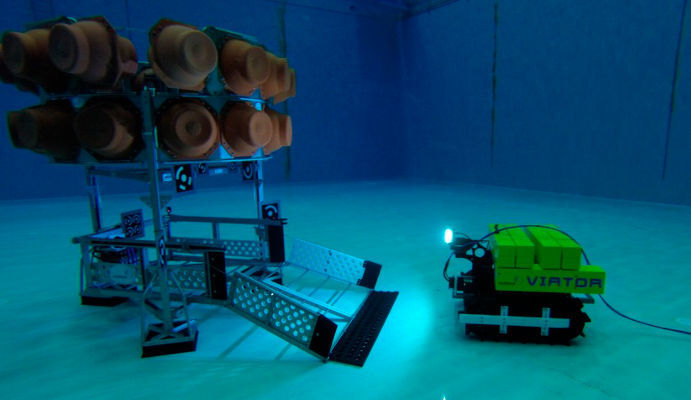 Auch für den Tiefseeeinsatz geeignet: Die Viator-Drohne ist ebenfalls Teil des Robex-Projekts. (Geomar)